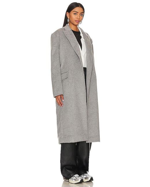 Line & Dot Gray Sadie Coat