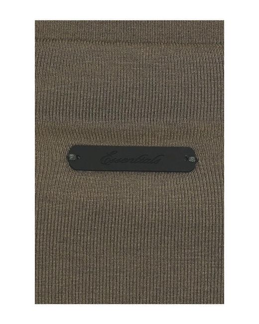 Fear Of God Brown Fitted Longsleeve Tee