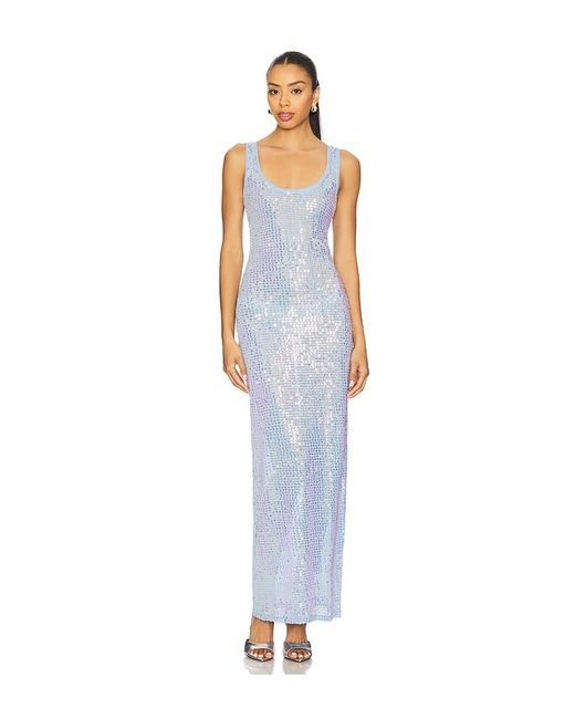 Lovers + Friends Blue Katrine Maxi Dress