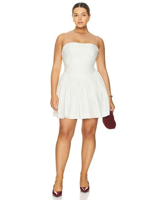 L'academie White 'Academie Simone Mini Dress