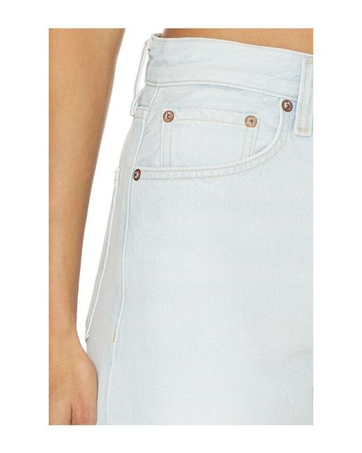 Agolde White Arc Jean
