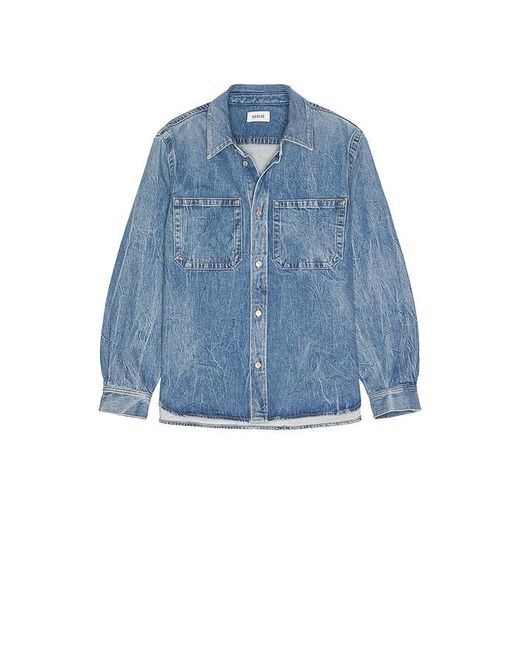 Agolde Blue Craven Shirt for men