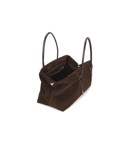 VERAFIED Brown Espresso Suede Club Bag