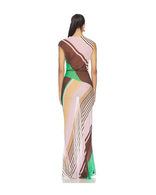 ROAME. Multicolor Capri Maxi Dress