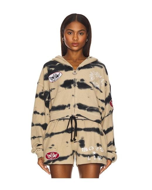 Boys Lie Multicolor I'M The Captain Alex Zip Up Hoodie
