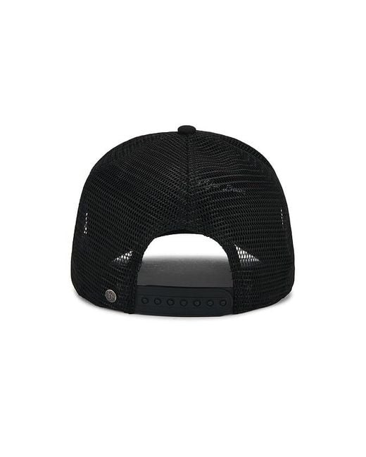 Iron & Resin Black America Hat for men