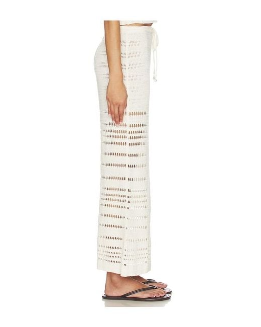LSPACE White Tula Skirt