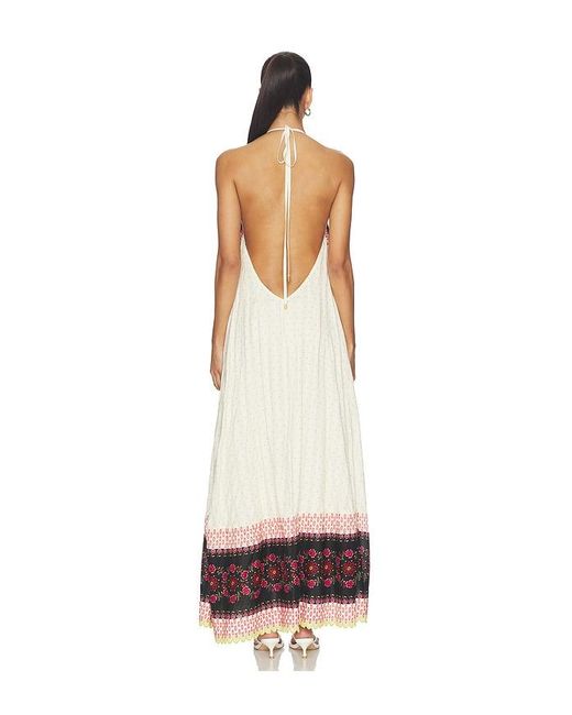 Free People White Cubana Maxi Dress