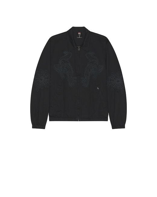 Huf Black X Spider- Work Jacket for men