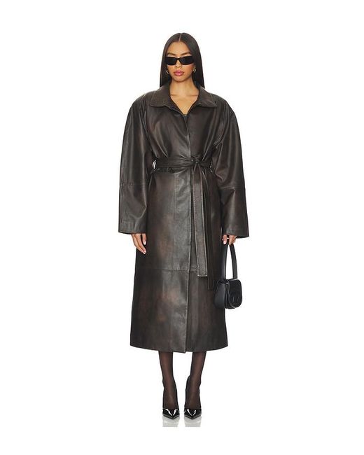 Lamarque Black Alexandra Coat