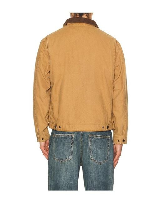 One Of These Days Blue Canvas Prairie Jacket for men
