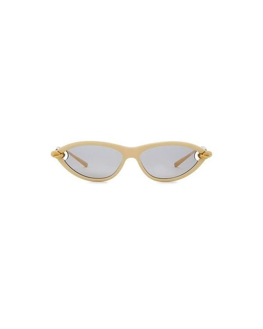 Bottega Veneta Multicolor Cat Eye Sunglasses