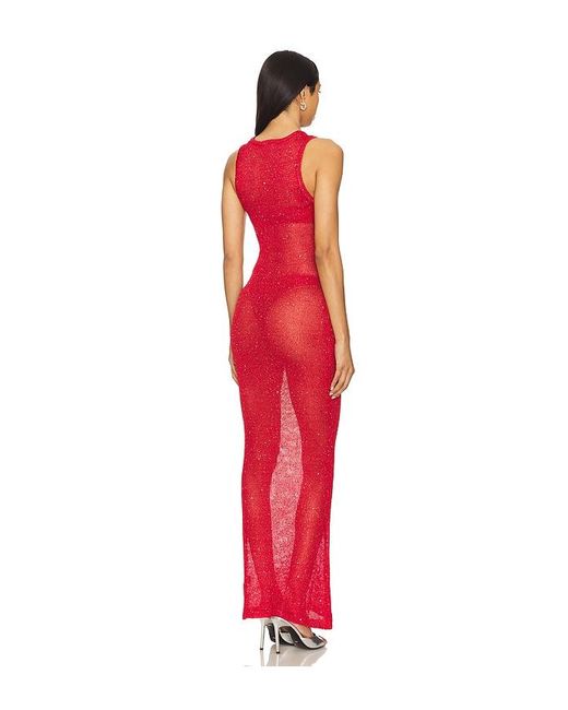 superdown Red Alix Maxi Dress