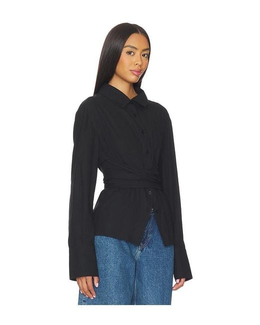 SNDY'S Blue Teigan Button Up Shirt
