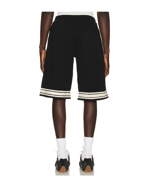 BBCICECREAM Black Curve Shorts for men