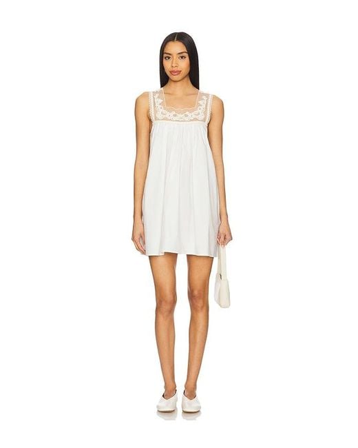 Tularosa White Kleid Peyton