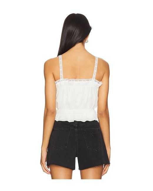 Faithfull The Brand Blue Camille Top
