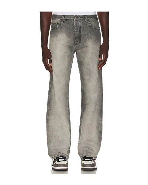 Off-White c/o Virgil Abloh Gray Slim Relax Jeans for men
