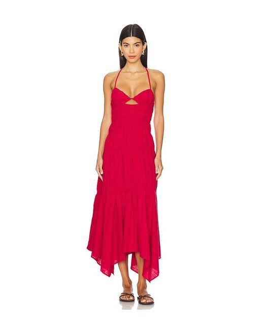 SNDY'S Red Kleid Tahlia