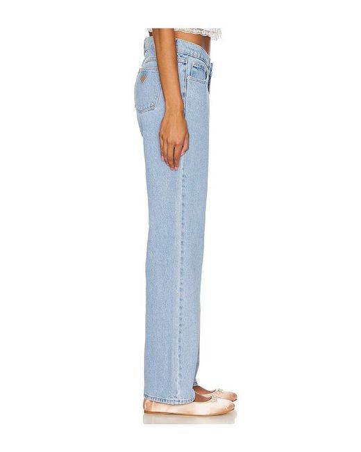 A.Brand Blue Midweight Straight Leg Denim Jeans