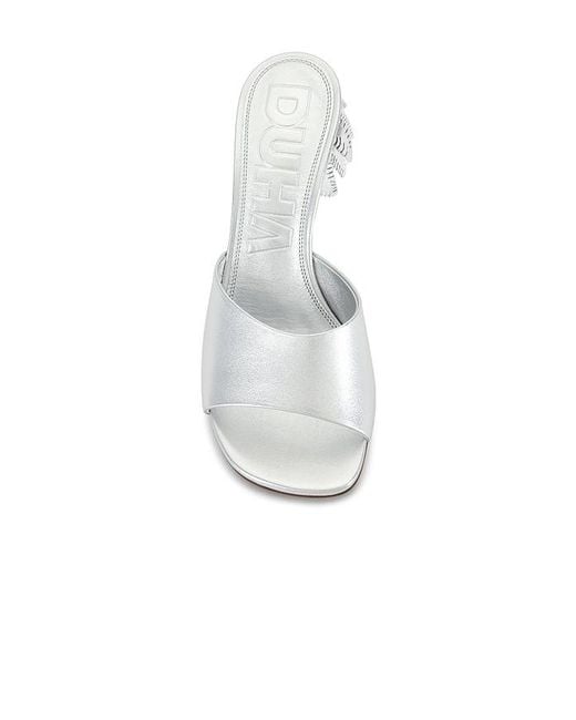 DUHA White Palmira Mule