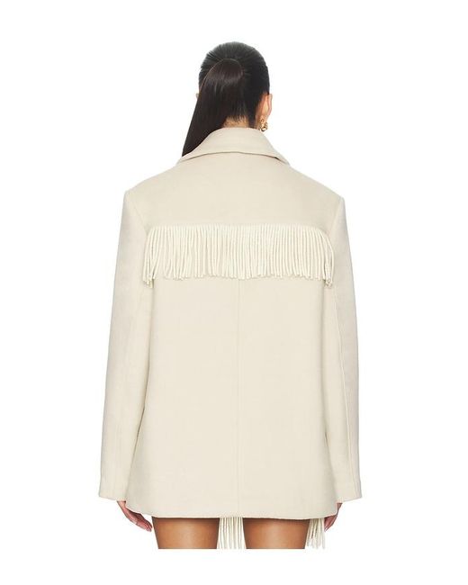Lovers + Friends Natural Whitney Coat