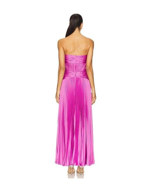 AMUR Pink Del Gown