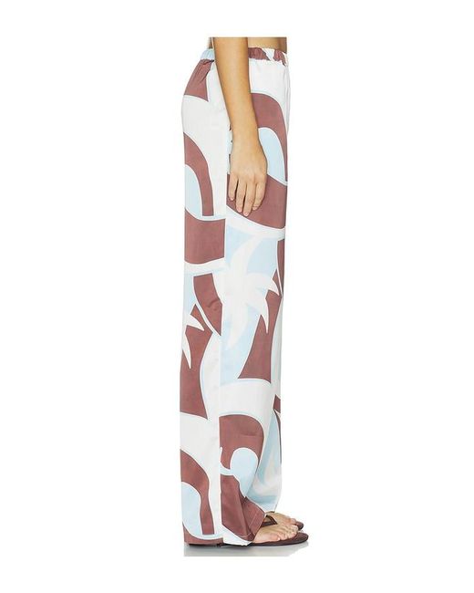 Seven Wonders White Kaeli Elasticated Palazzo Pant