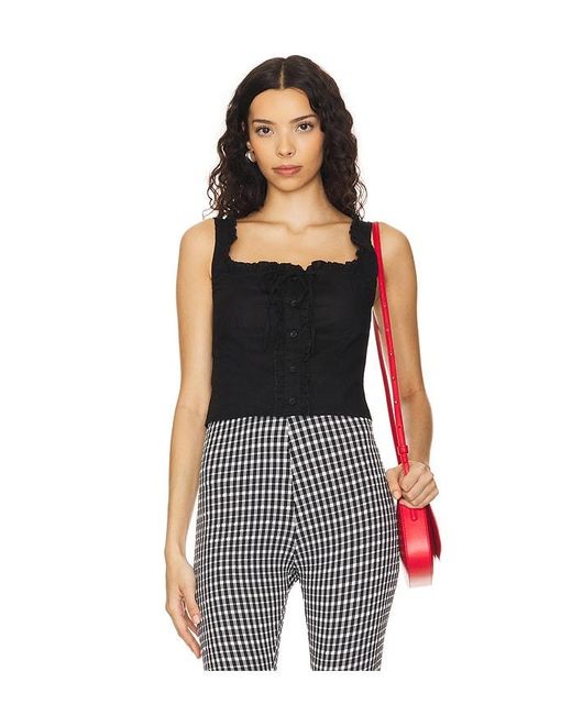 SNDY'S Black Cottage Top
