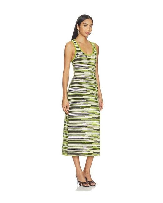 Proenza Schouler Green Proenza Schouler Zinah Knit Dress