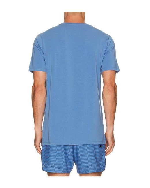 Legends Blue Aviation Lac Tee for men