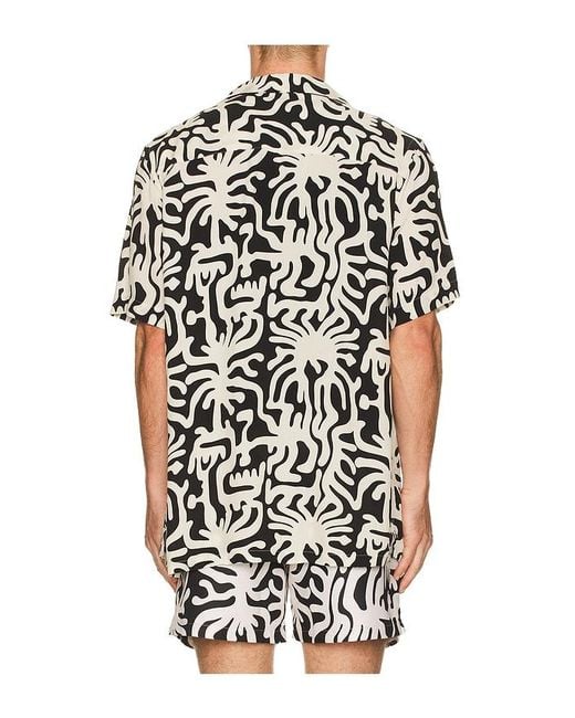 Oas Black Loefy Rocco Shirt for men