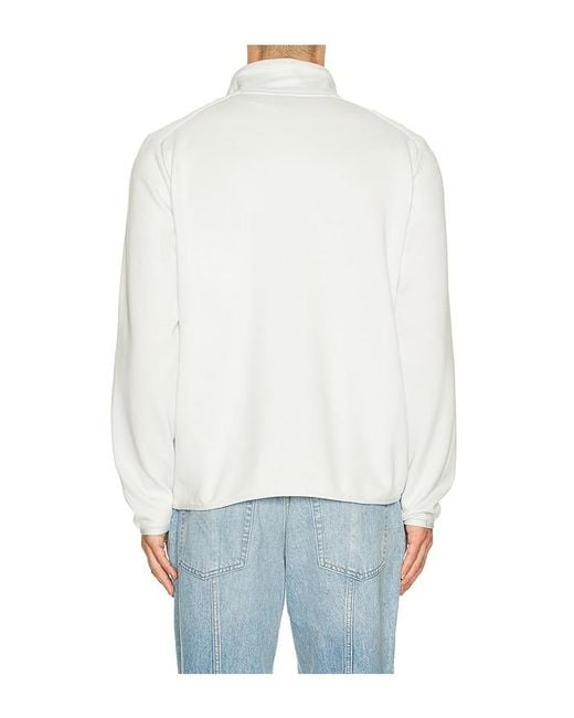 The North Face White Performance Fleece 1/4 Zip for men