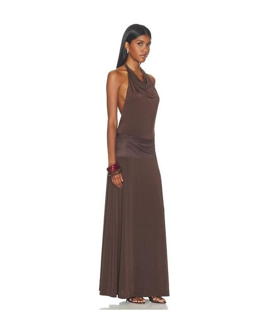 superdown Brown Anamarija Maxi Dress