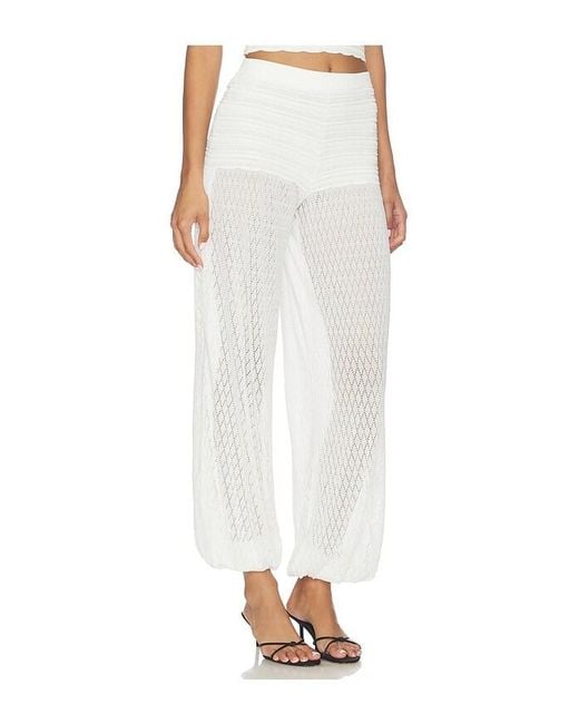 retroféte White Devyn Pant
