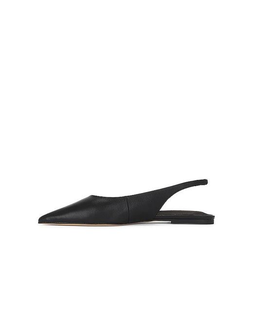 Tony Bianco Black Javier Flat