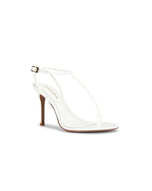 retroféte White Cleo Sandal