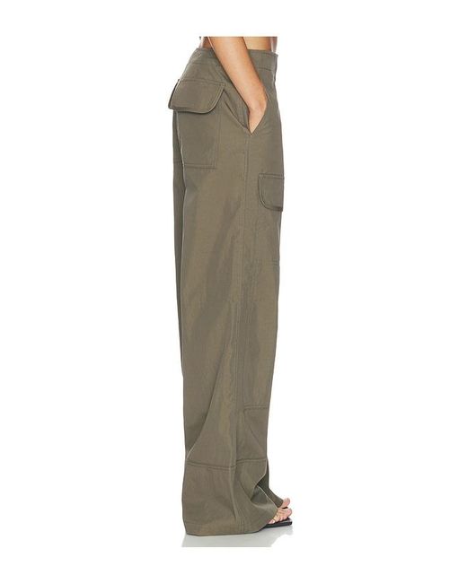 HAELO Green Straight Leg Cargo Pant