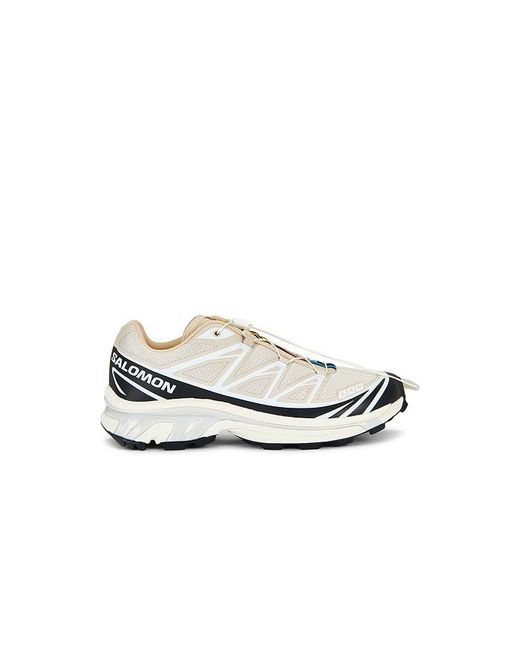 Salomon White Xt-6 Sneaker
