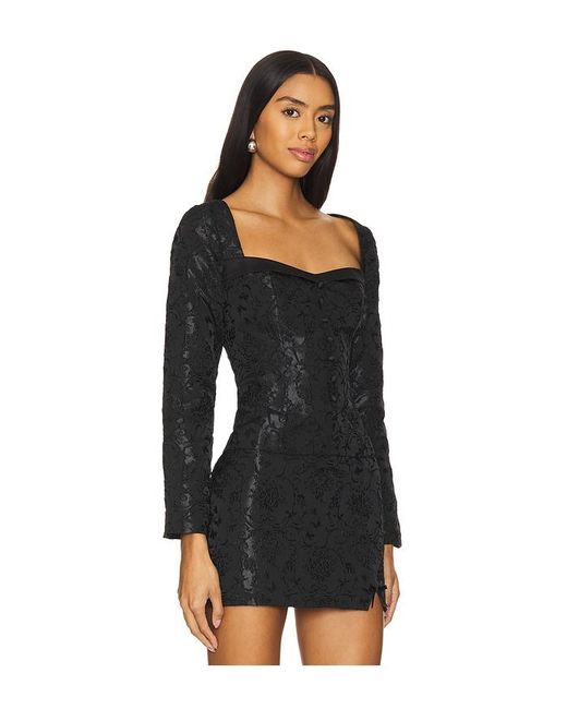 MAJORELLE Black Robin Top