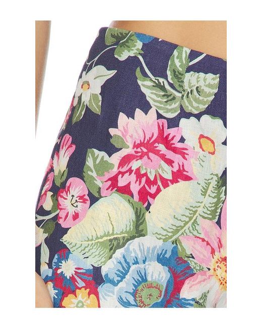 Faithfull The Brand Blue Lila Mini Short