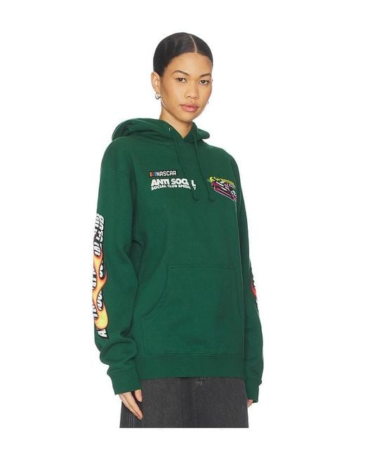 ANTI SOCIAL SOCIAL CLUB Green X Nascar Daytona Hoodie
