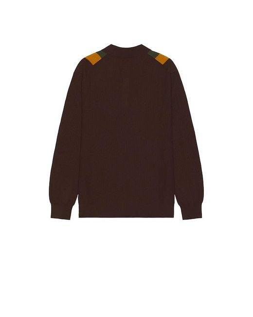 メンズ Beams Plus ポロシャツ Brown