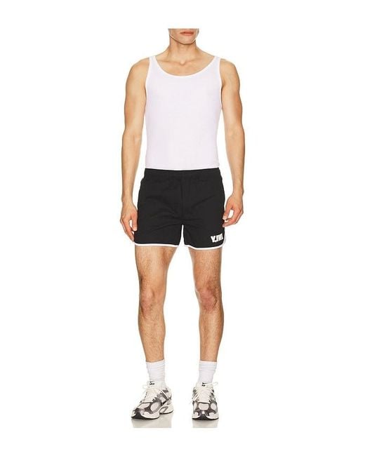 Y,IWO Black Hardwear P.R. Shorts for men