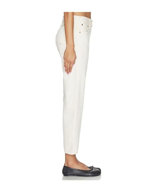 Denimist White Lucy Boyfriend Jean