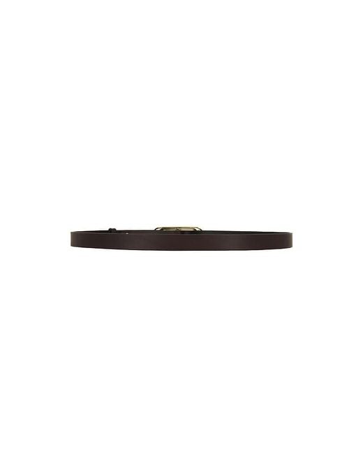 Rag & Bone Black Duo Rounded Rebound Belt