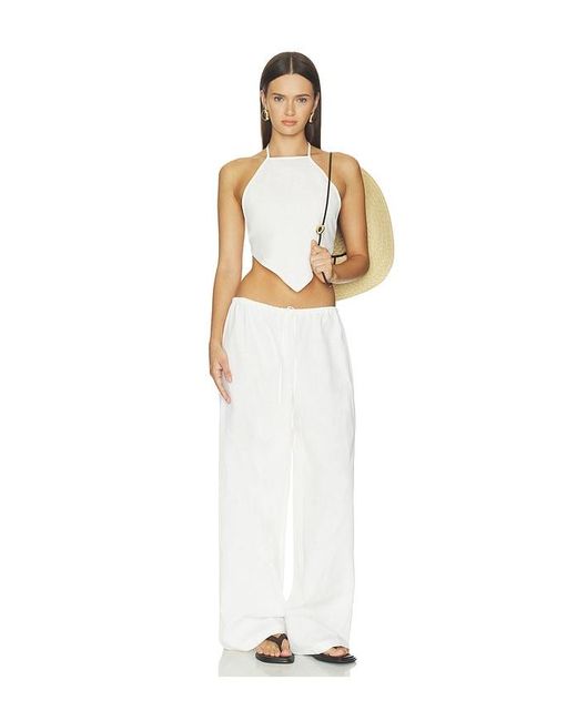 SRG White Halsey Top