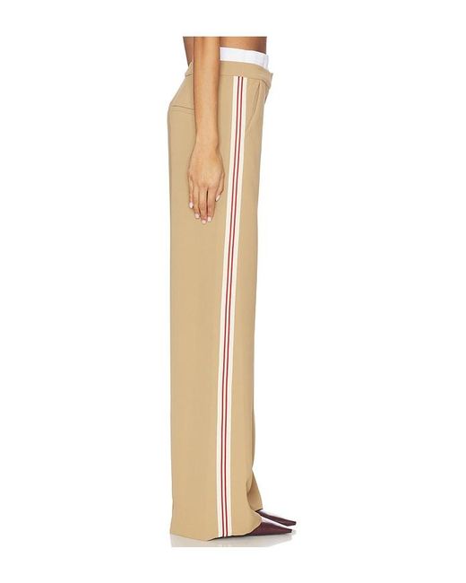 Veronica Beard Natural Eugene Pant