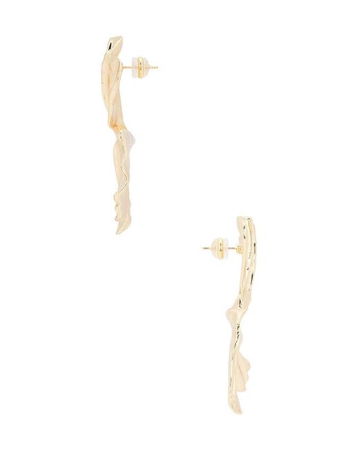 Shashi Metallic Palmera Earring