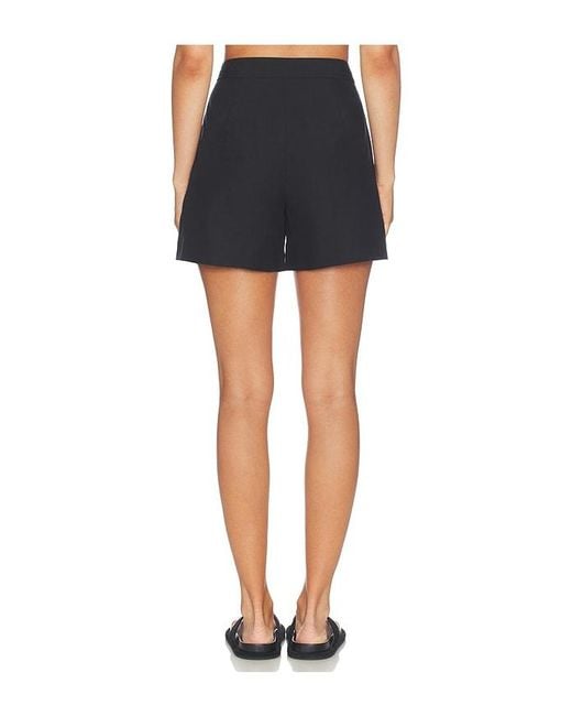 Rag & Bone Black Chappell Linen Short